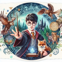 Charger l'image dans la galerie, Harry Potter Carré complet Diamond painting 30*30