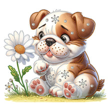 Charger l'image dans la galerie, Bulldog-Spécial Partiel Diamond Painting-35x30cm