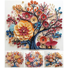 Charger l'image dans la galerie, Arbre de vie partiel Special Diamond Painting-35x30cm