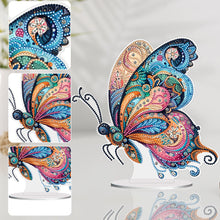Charger l'image dans la galerie, Fleur Papillon-Single Side Drill-Acrylic Diamond Desktop Ornement