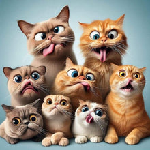 Charger l'image dans la galerie, Chat- Diamond Painting-30x30cm