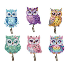Charger l'image dans la galerie, 6Pcs/Set Animal-Crochets muraux artisanaux en diamant