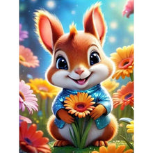 Charger l'image dans la galerie, Animal/Fleurs- Round Diamond Painting-30x40cm