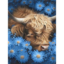 Charger l'image dans la galerie, Animal/Fleurs- Round Diamond Painting-30x40cm