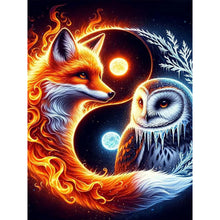 Charger l'image dans la galerie, Animal/Fleurs- Round Diamond Painting-30x40cm