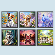 Charger l'image dans la galerie, Chien- Round Diamond Painting-30x30cm