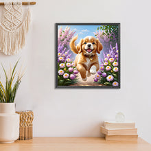 Charger l'image dans la galerie, Chien- Round Diamond Painting-30x30cm