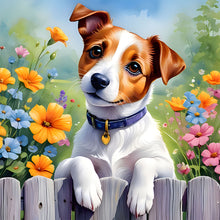 Charger l'image dans la galerie, Chien- Round Diamond Painting-30x30cm