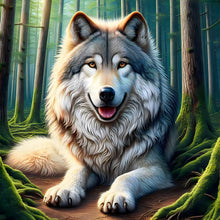 Charger l'image dans la galerie, Chien- Round Diamond Painting-30x30cm