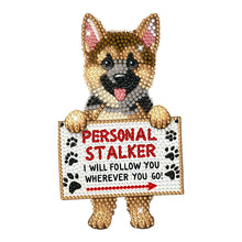 Charger l'image dans la galerie, Ornement de bureau en acrylique à diamant pour chat chien et perceuse à tête secouante