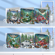 Charger l'image dans la galerie, 6/8/12Pcs/Set Cartes de vœux de Noël à motif de diamants