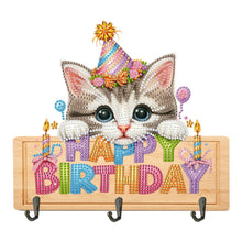 Charger l'image dans la galerie, Crochets muraux d'artisanat d'art Animal-Diamond