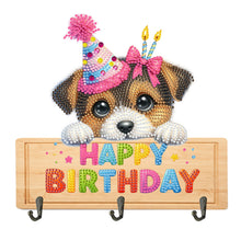 Charger l'image dans la galerie, Crochets muraux d'artisanat d'art Animal-Diamond