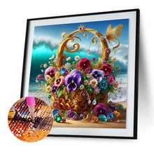 Charger l'image dans la galerie, Magnifiques paniers de fleurs-complet Diamond Painting-30x30cm