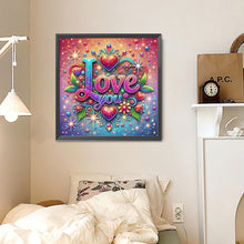 Charger l'image dans la galerie, Love-Full Round Diamond Painting-30x30cm