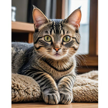 Charger l'image dans la galerie, Chat- Round Diamond Painting-40x50cm