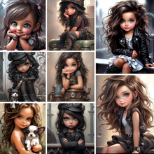 Charger l'image dans la galerie, (Multi-Taille Rond / Carré) Poupée de Dessin Animé-DP