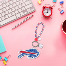 Charger l'image dans la galerie, Insigne De L'Équipe De Football Buffalo Bills Porte-Clés