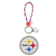 Charger l'image dans la galerie, Insigne De L'Équipe De Football Des Steelers De Pittsburgh Porte-Clés