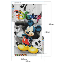 Charger l'image dans la galerie, Disney Mickey -Diamond painting 30 * 50cm