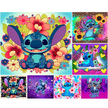 Charger l'image dans la galerie, Stitch Peinture au diamant 40*35cm