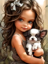 Charger l'image dans la galerie, (Multi-Taille Rond / Carré) Poupée de Dessin Animé-DP