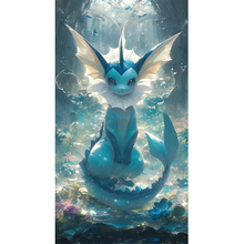 Charger l'image dans la galerie, Pokemon Eevee - Peinture au diamant - 30*55cm