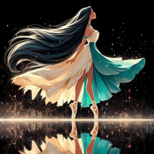 Charger l'image dans la galerie, Ballet Fairy Diamond Painting-40x40cm