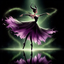 Charger l'image dans la galerie, Ballet Fairy Diamond Painting-40x40cm