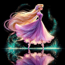 Charger l'image dans la galerie, Ballet Fairy Diamond Painting-40x40cm