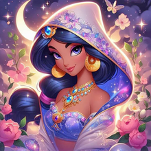 Charger l'image dans la galerie, (Plusieurs styles) Princesse Disney Complet Diamond Painting 40*40