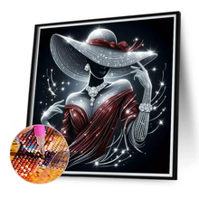 Charger l'image dans la galerie, Dame élégantea - Full Drill Diamond Painting 40*40cm