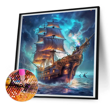 Charger l'image dans la galerie, Bateau de mer - Full Drill Diamond Painting 40*40cm