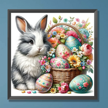 Charger l'image dans la galerie, Lapin de Pâques-Full Round Diamond Painting-40x40cm