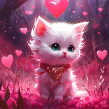 Charger l'image dans la galerie, Chat -Diamond painting 30*30