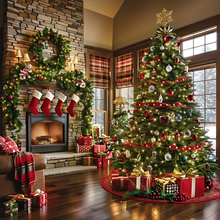 Charger l'image dans la galerie, Noël-Full Round Diamond Painting-40x40cm