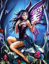 Charger l'image dans la galerie, Cartoon Elf-Full Round Diamond Painting-30x40cm