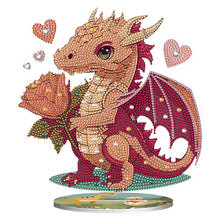 Charger l'image dans la galerie, Ornement de bureau Dragon-Single Side Drill-Diamond