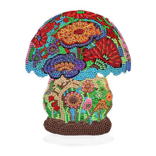 Charger l'image dans la galerie, Ornement de bureau en forme de champignon et de diamant à un seul côté avec bande lumineuse