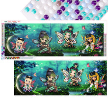 Charger l'image dans la galerie, Peinture diamant ronde elfe-80x30cm-grande taille