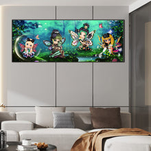 Charger l'image dans la galerie, Peinture diamant ronde elfe-80x30cm-grande taille