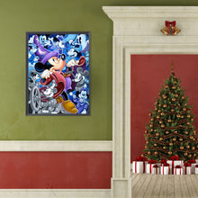 Charger l'image dans la galerie, Souris de dessin animé -Peinture diamant ronde complète-40x50cm