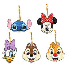 Charger l'image dans la galerie, Dessin animé-Pendentif diamant foret simple face