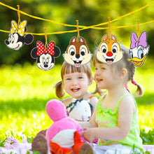 Charger l'image dans la galerie, Dessin animé-Pendentif diamant foret simple face