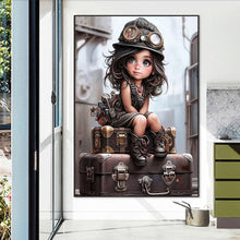 Charger l'image dans la galerie, Mechanic Girl-complet Square peinture au diamant-50x70cm-Large Size