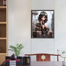 Charger l'image dans la galerie, Mechanic Girl-complet Square peinture au diamant-40x50cm