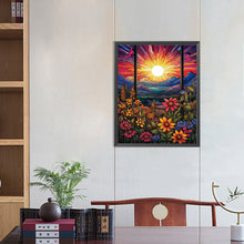 Charger l'image dans la galerie, Beautiful Sunrise-complet Round peinture au diamant-40x50cm