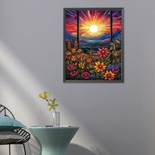 Charger l'image dans la galerie, Beautiful Sunrise-complet Round peinture au diamant-40x50cm