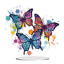 Charger l'image dans la galerie, Ornement de bureau papillon-simple face-diamant