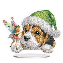Charger l'image dans la galerie, Dog-Single Side Drill-Diamond Desktop Ornament